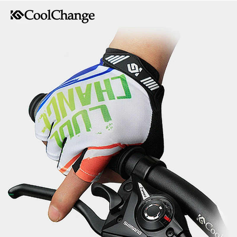 2017 CoolChange MTB велосипедные перчатки полупальцевые мужские женские летние