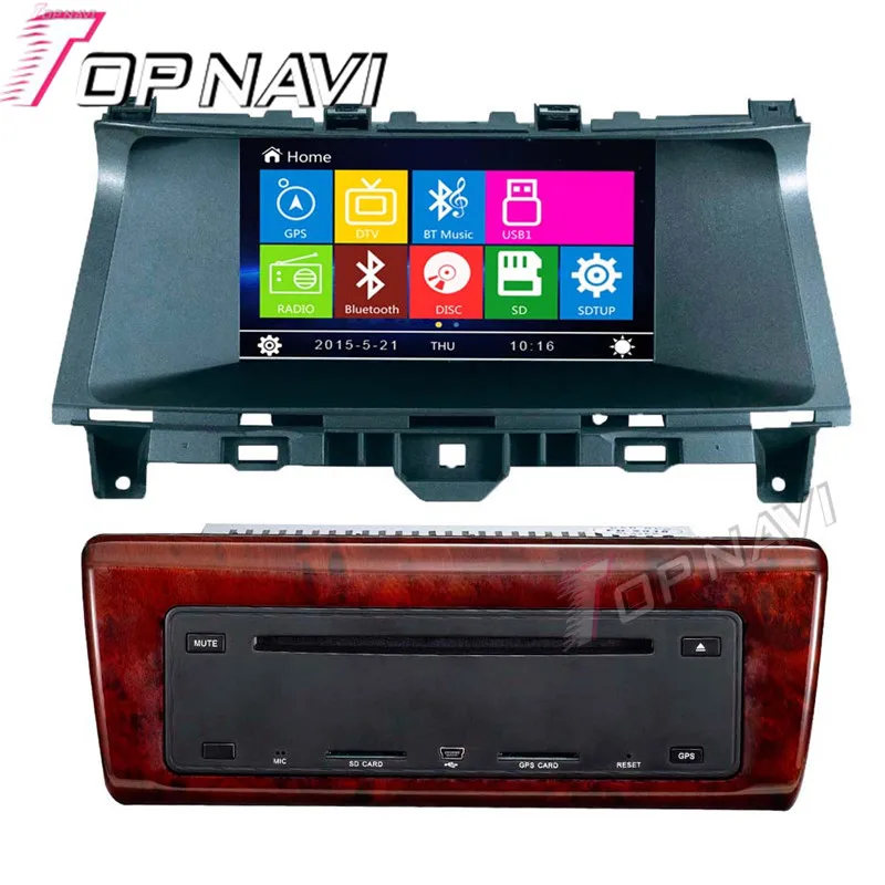 Автомобильный DVD плеер wanобычно 8 дюймов с GPS для Honda Accord 08 автомобильное радио