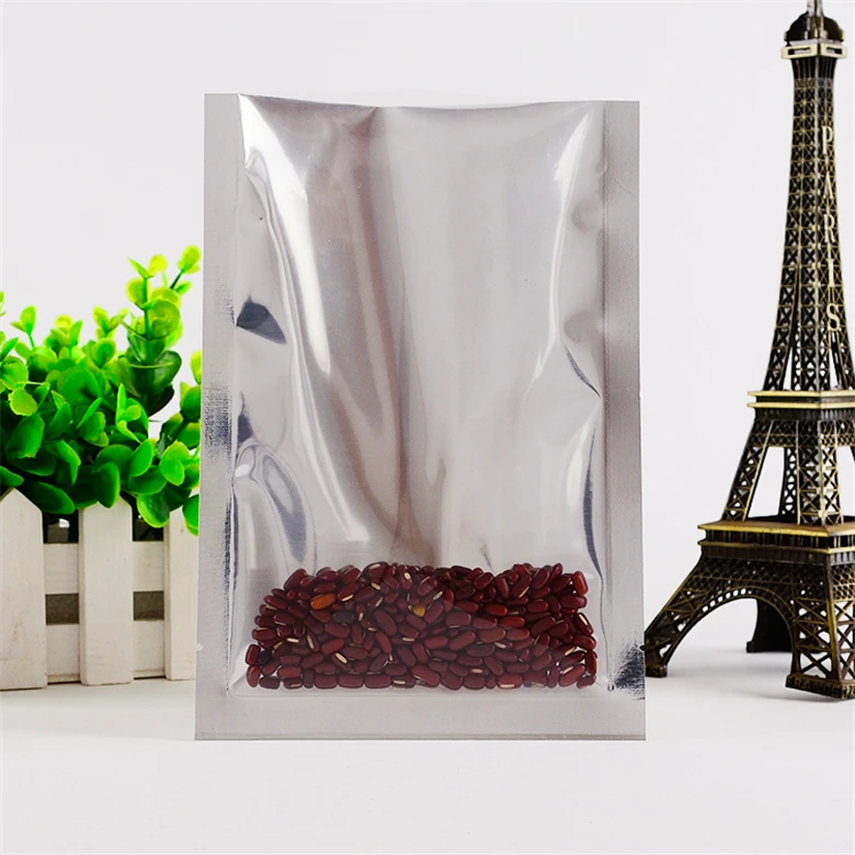 11*16 см серебряные открытые верхние вакуумные мешки из алюминиевой фольги