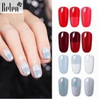 Белен серый красный Горячая продажа гель для изменения цвета УФ лак для ногтей термо гель лак для ногтей изменение температуры Цвет УФ гель лак для ногтей 7 мл
