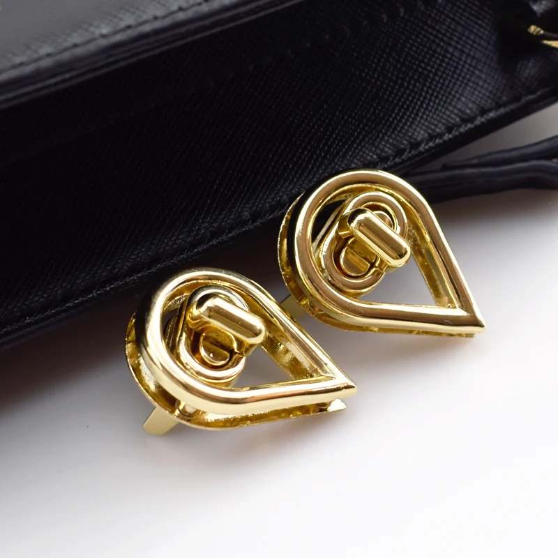 2Sets Fashion Handbag Bag Buckle Twist Turn Lock Snap For DIY Bags Purse Clasp Closure Parts Accessories Leather Craft KY2072 | Дом и сад