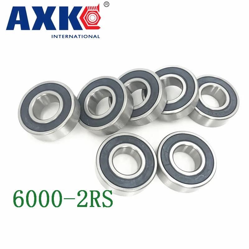 

Axk 6000-2rs Bearing Abec-5 (10pcs) 10x26x8 Mm Deep Groove 6000 2rs Ball Bearings 6000rs 180100 Rs