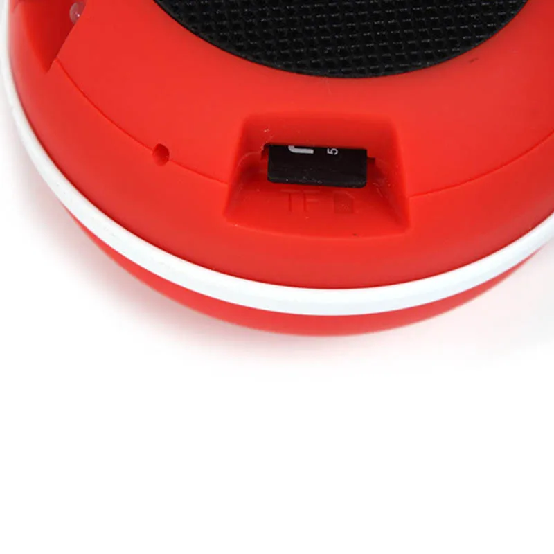 Маленькая круглая Беспроводная Bluetooth колонка FM радио музыкальный плеер с