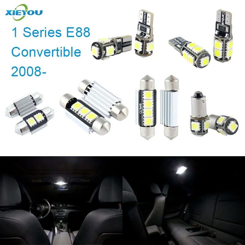 Светодиодная интерьерная с Canbus Lights Kit Packag 7 шт e для BMW E88 Convertible (2008 +)|interior light|led light