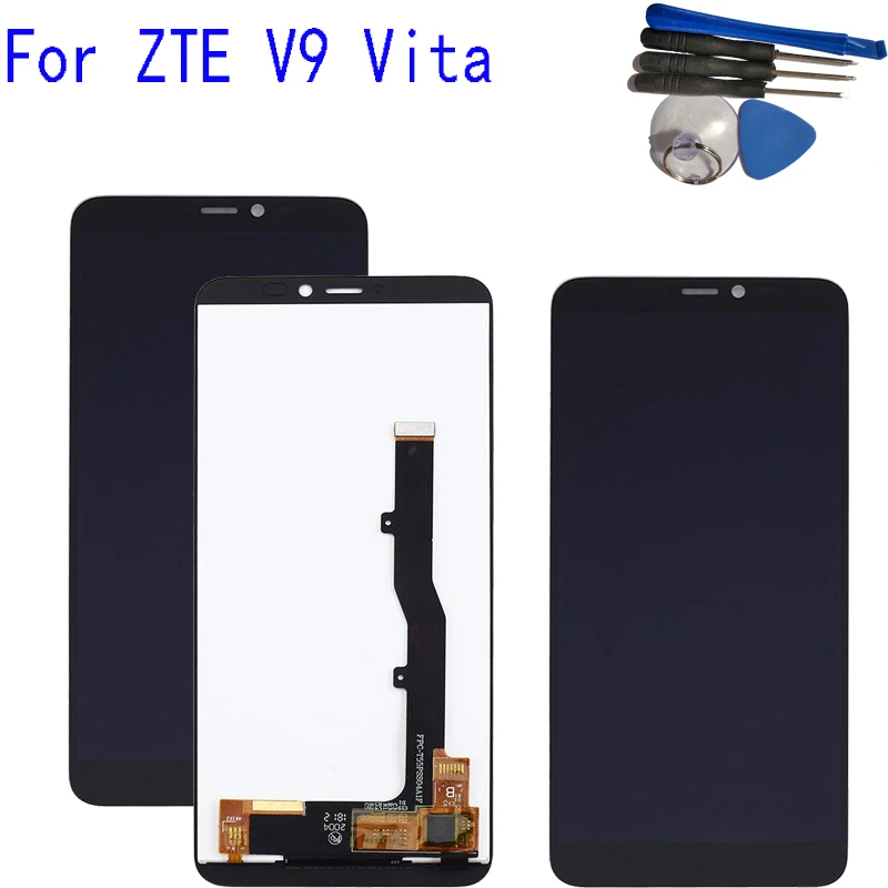 5 45 дюймовый новый для zte лезвие V9 Vita запчасти: сенсорный экран ЖК дисплея с