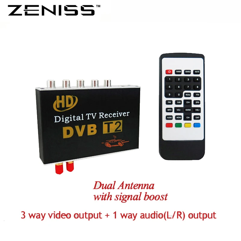 ZENISS автомобильный ресивер двойной тюнер для автомобильного dvd плеера