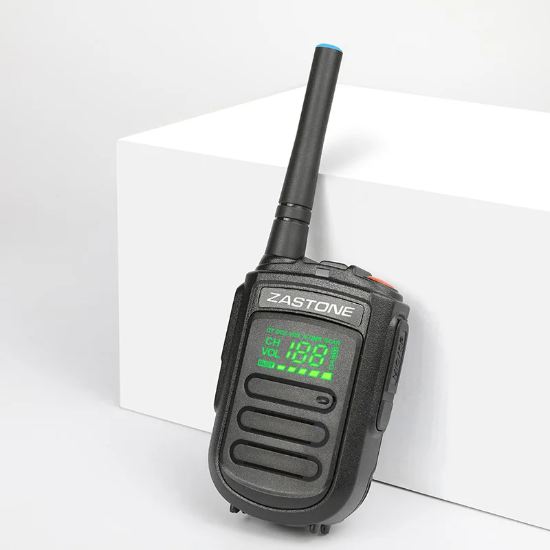 ZASTONE Mini9 + DMR цифровая аналоговая мини рация 2 Вт UHF 400 470 МГц 1500 мАч портативные
