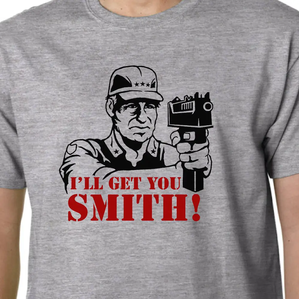 Col. Decker / The A-Team T-Shirt I'Ll Get You Smith Hannibal Baracus Murdoch 2019 New Arrival Casual Men Clothing Nerd T Shirt | Мужская