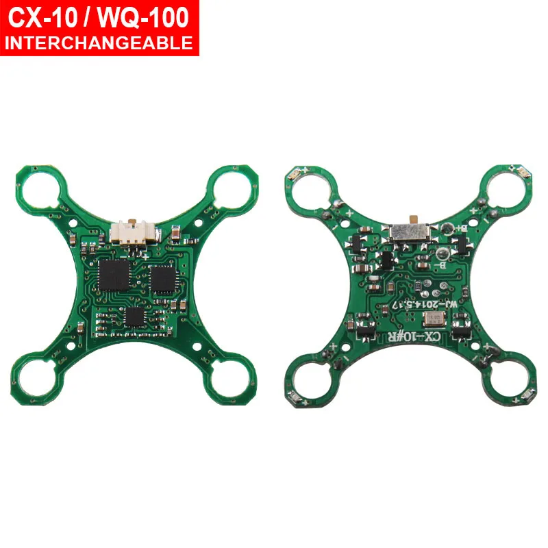 Cheerson CX-10 RC Квадрокоптер приемник Печатная плата запасные части Бесплатная