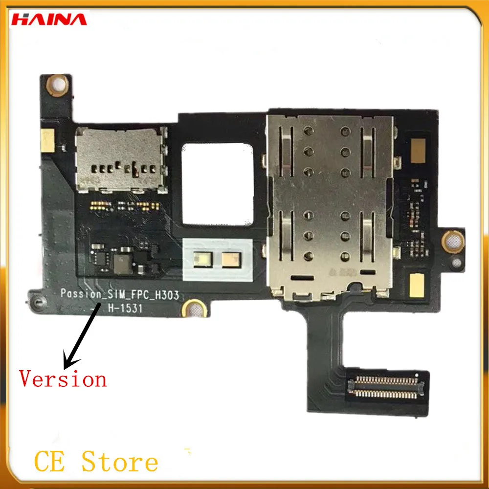 Новый гибкий кабель для Lenovo vibe P1 P1C58 P1C72 слот Sim карты TF картридер печатной платы