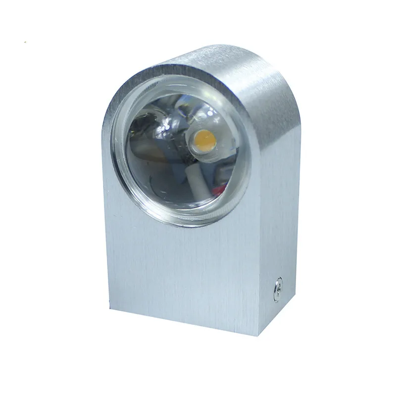 Современный светодиодный настенный светильник 2 Вт с выпуклыми кристаллами и