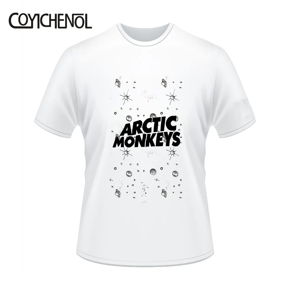 Arctic Monkeys oversized customize tshirt woman plus size solid color o-neck tee cute 6xl ladies kawaii short sleeves top | Женская