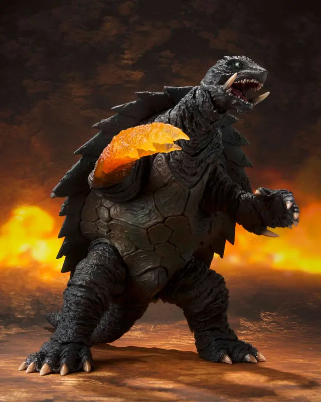 100% оригинальная экшн-фигурка BANDAI Tamashi Nation S.H.Monster Arts (SHM) Gamera (1999) от "Gamera 3: Revenge of