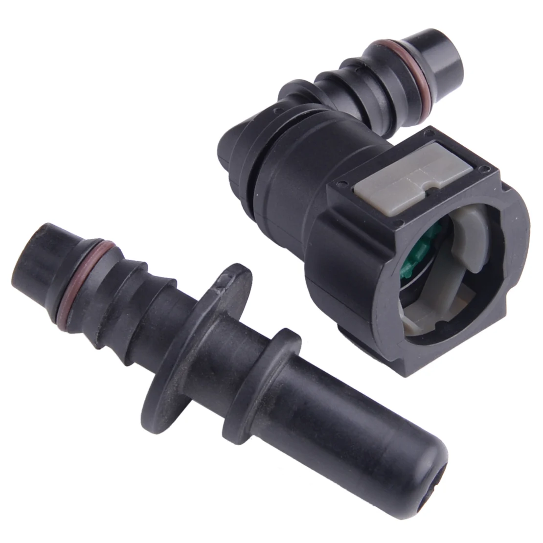 DWCX мужской 11 8 мм SAE и женский 3/8 &quot10 колено быстроразъемный разъем для нейлона