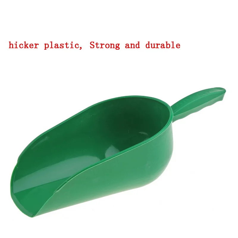 Прочный утолщенный Пластик ведро Кормление корма лопатой совок RSS устойчивы к
