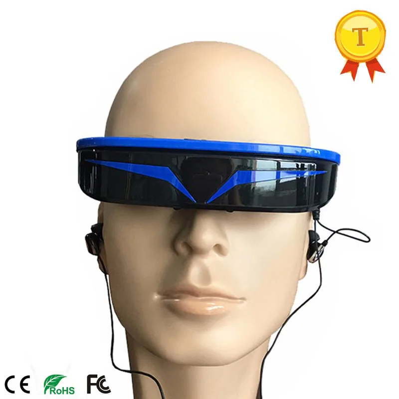 3D смарт видео очки TG668 новые 3d с 1080P 98 дюймовым v образным экраном Android 5 1 Wi Fi
