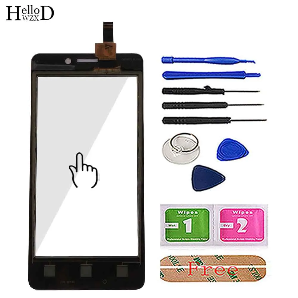Сенсорный экран для Prestigio Wize F3 PSP 3457 DUO сменный сенсорный со стеклянной линзой