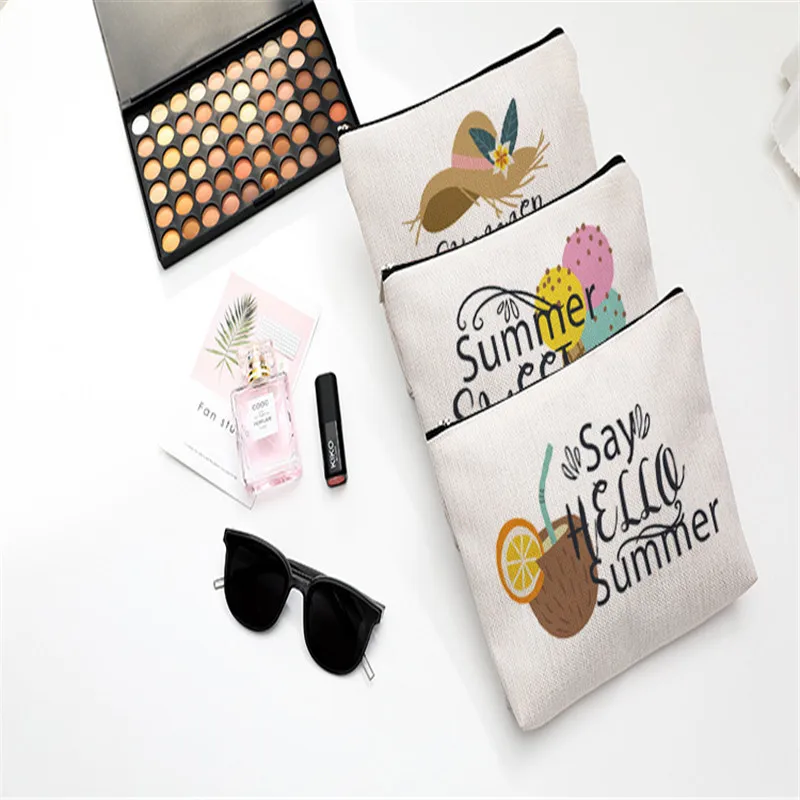 Beste 10 Pcs Zomer Vrouwen Reizen Cosmetische Tas Kleine Make Up Tas Handtas Vrouwelijke Rits Purse Cosmetische Bag Travel Beauty Organisator Pouch