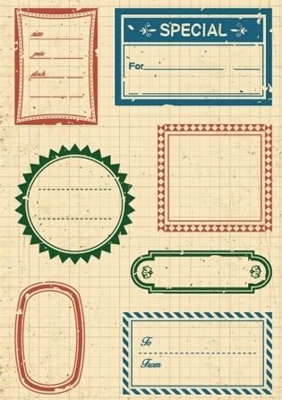 Labels Transparent Clear Silicone Stamps for DIY Scrapbooking/Card Making/Kids Christmas Fun Decoration Supplies M75 | Канцтовары для