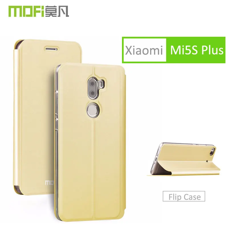 Чехол книжка Xiaomi mi5s Plus MOFI оригинальный роскошный кожаный чехол plus чехлы для Mi 5S 5 7