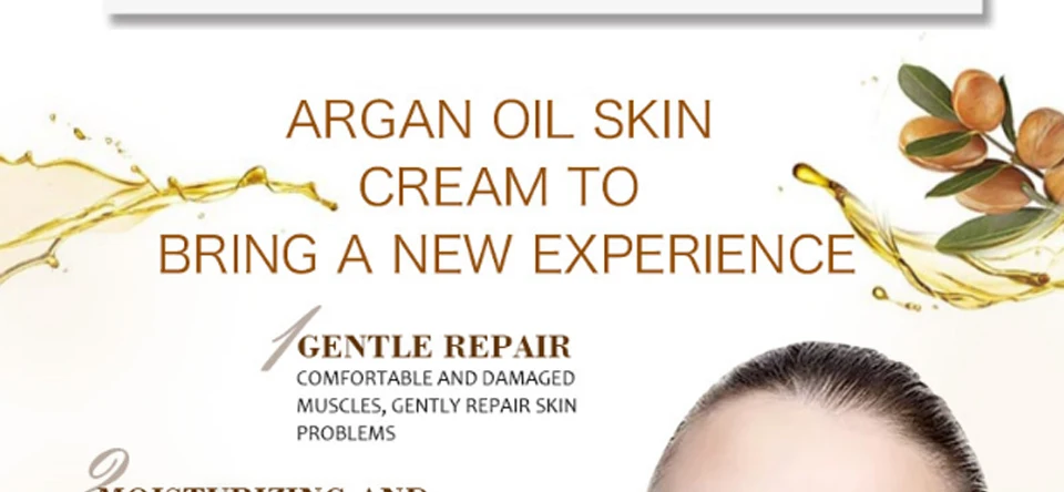 Renwing Argan Oil Morocco крем для лица Восстанавливающий сыворотка ing 50 г роскошный крем для лица Уход за кожей с сывороткой антивозрастной подтягивающий укрепляющий