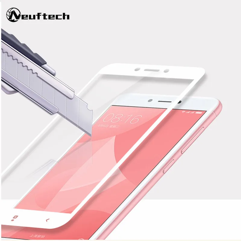 10Pcs/Lot 2.5D Full Cover Tempered Glass For Xiaomi MI MIX 2S Screen Protector Redmi 5 5Plus 4X 5A Note5 Pro Note4X note4 | Мобильные