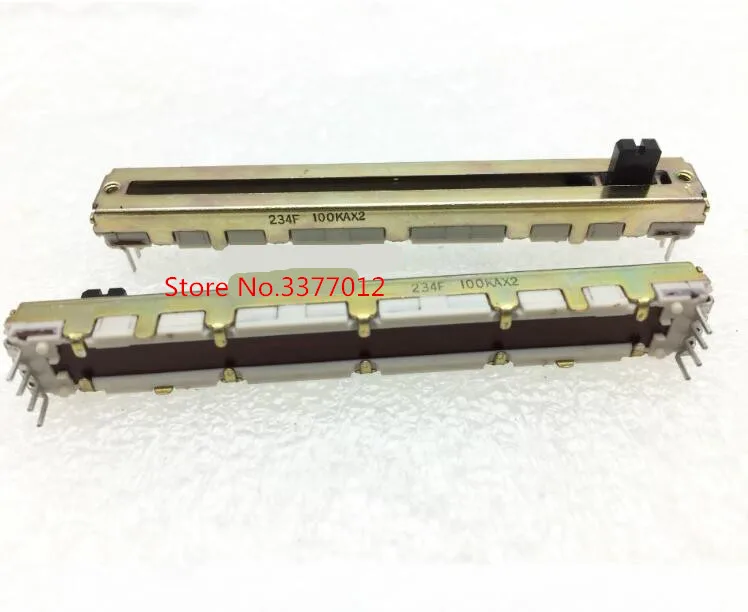 Фото 2pcs/lot Fuhe switch 7.5CM Pioneer 3000CD speed control rod 75mm fader double A100K potentiometer shaft length 5mm B100K Обустройство 2pcs/lot Fuhe switch 7.5CM Pioneer 3000CD speed control rod 75mm fader double A100K potentiometer shaft length 5mm B100K Обустройство