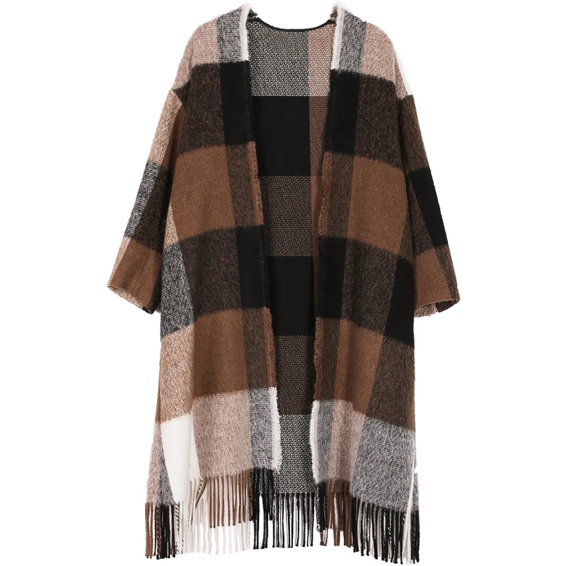 IRINAW168 2018 AW Новая коллекция оригинальный дизайн Длинные повседневные кисточкой