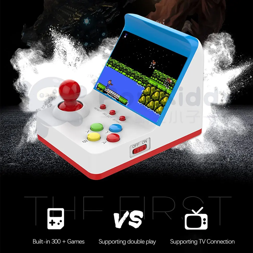 3-дюймовый 8Bit Портативный ретро мини аркадная игра станции, портативные игровые консоли встроенный 360 видеоигры классический Семья ТВ FC игровой консоли