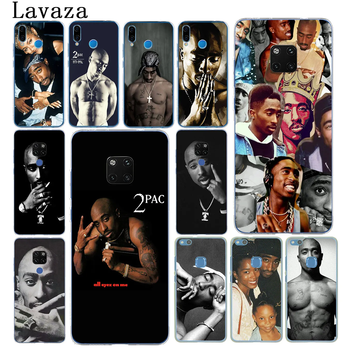 Чехол для телефона Lavaza 2Pac Tupac Amaru Shakur Makaveli Huawei Mate 30 20 Pro 10 Lite Y6 Prime Nova 5I 4 3i 3 2i 2