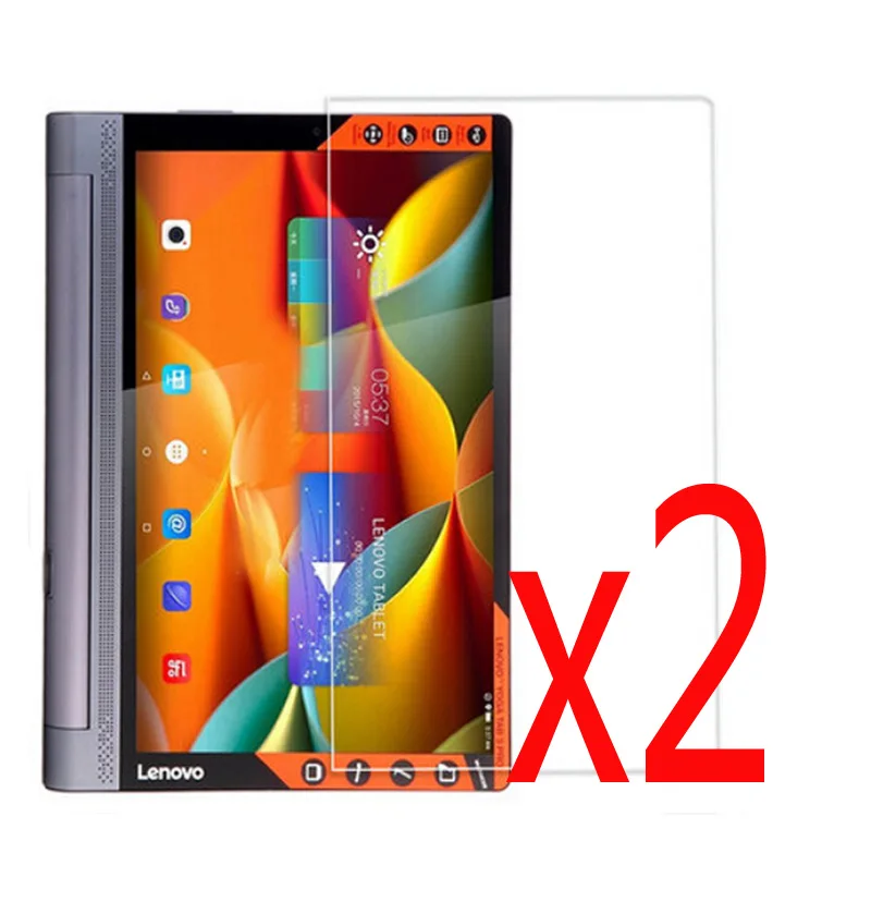 2x прозрачная пленка + 2х ткань Защитная для ЖК-экрана Lenovo Yoga Tablet 3 Pro 10 X90 X90F X90M X90L 1&quot