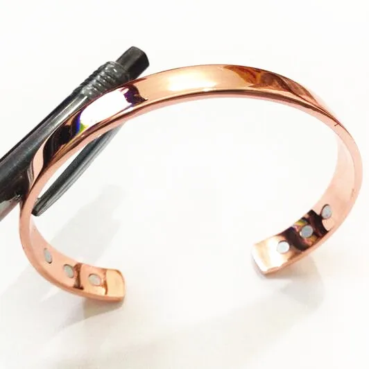 Новый мощный магнитный медный браслет для биотерапии снятия боли при артрите