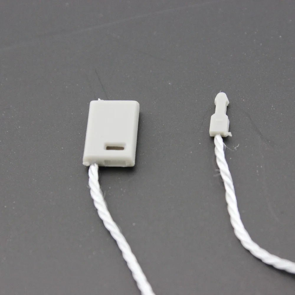 Высококачественная серая подвесная бирка 100 шт./лот шнур для одежды или печати |