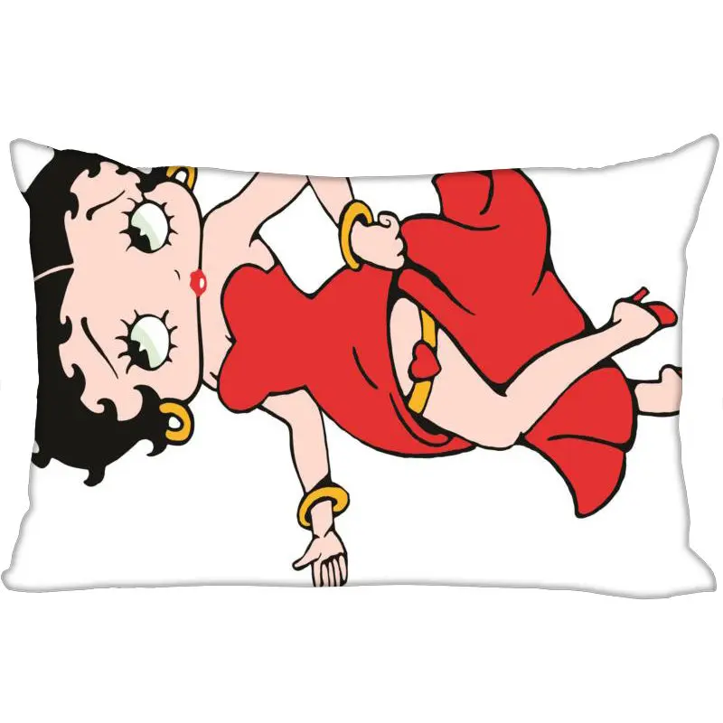 Пользовательские Betty Boop Новое поступление прямоугольник наволочки для подушек