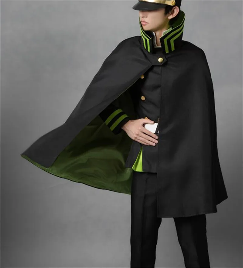 Seraph del fin Owari no Serafu Yuichiro Hyakuya uniforme Cosplay disfraz A477 | Тематическая одежда и униформа