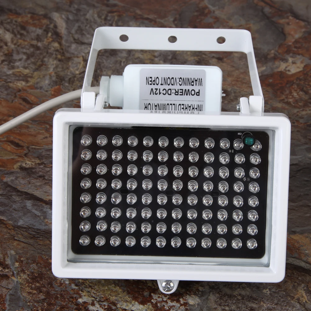 12 В постоянного тока 96 светодиодов ночного видения ИК Инфракрасная