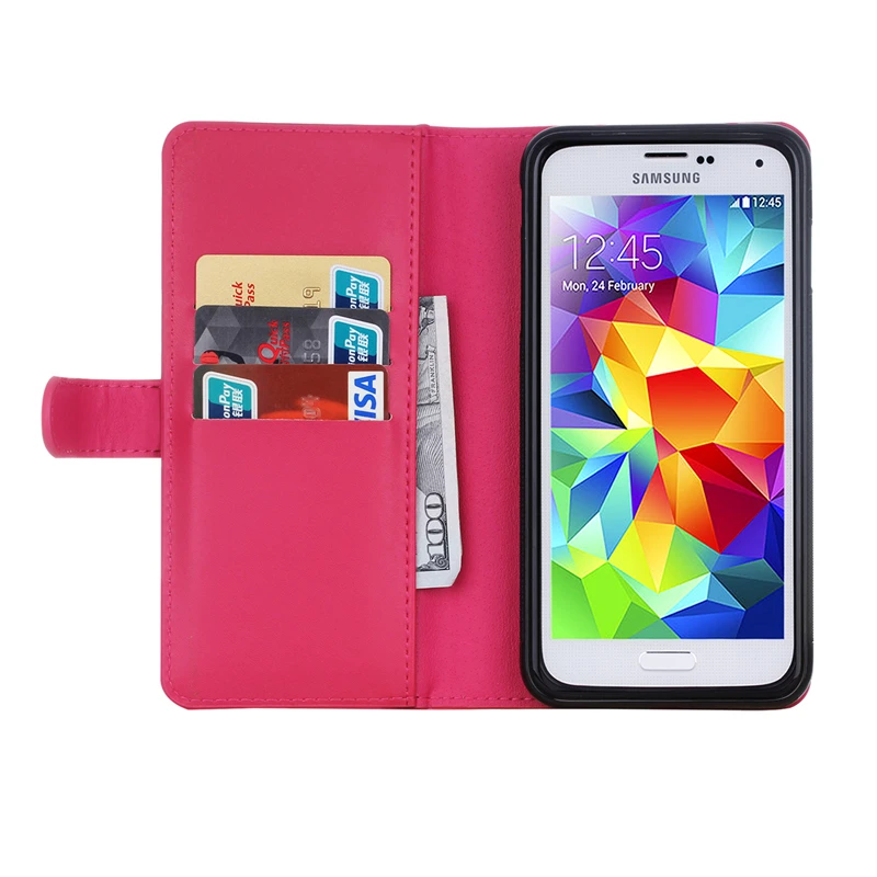 Роскошный кожаный чехол-кошелек на молнии для samsung Galaxy S5 S6 S7 Edge S8 S9 S10 Plus S10e Note 8 9 10 Магнитный чехол с несколькими отделениями для карт