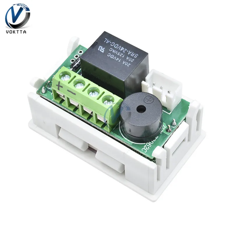 W2062C Мини Digital AC 110 V 220 DC 12 24 10A гигрометр Управление переключатель двойной Дисплей