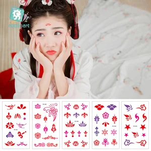 Rocooart, бриллианты, тату, лоб, временная татуировка