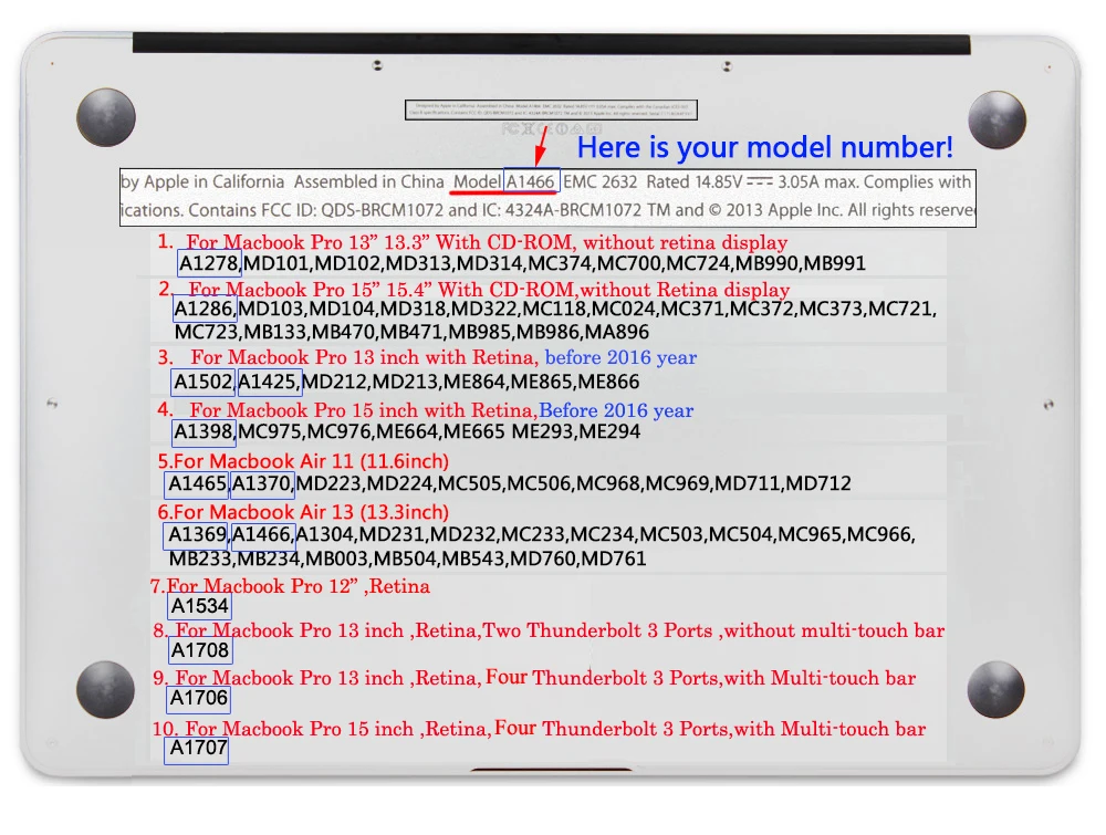 Чехол для ноутбука PT чехол планшета клавиатуры 11 12 13 15 дюймов Macbook Pro Retina Touch Bar Air