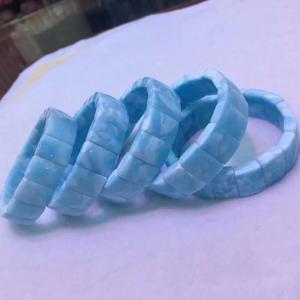 Браслет с бусинами из натурального каламина/гемиморфита браслет натуральным