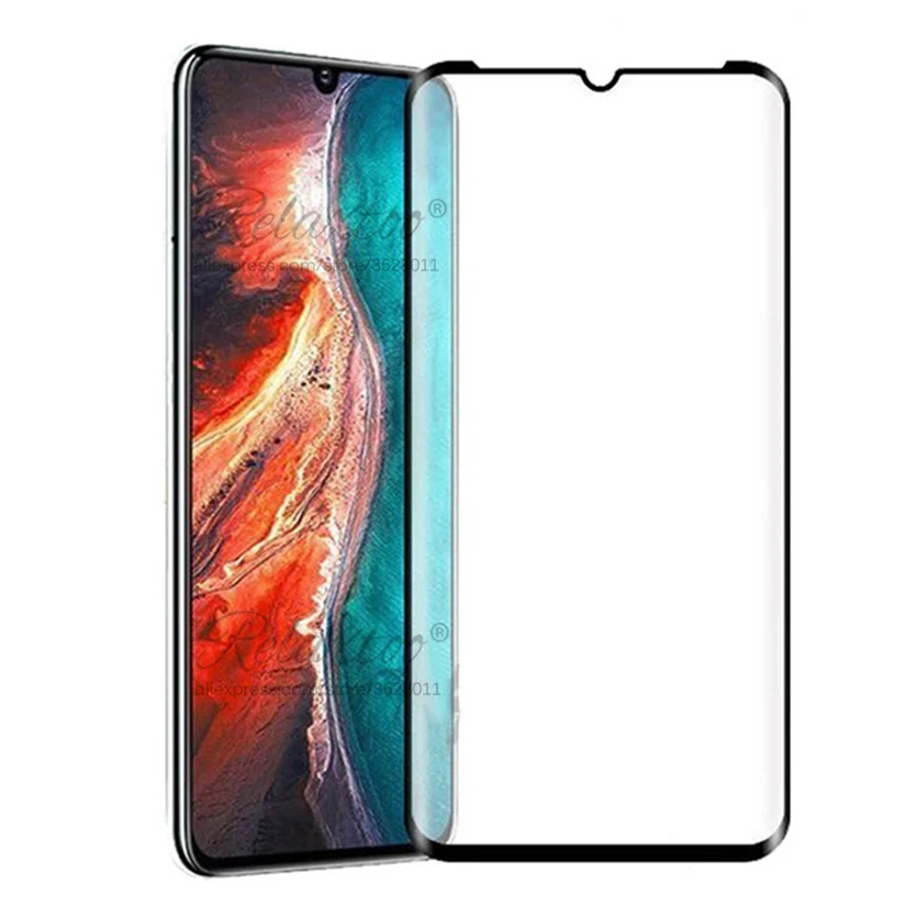3D полное покрытие закаленное стекло для huawei p30 pro Lite Защита экрана для huawei huawey p 30 Pro lite защитная пленка 9h - Цвет: Black