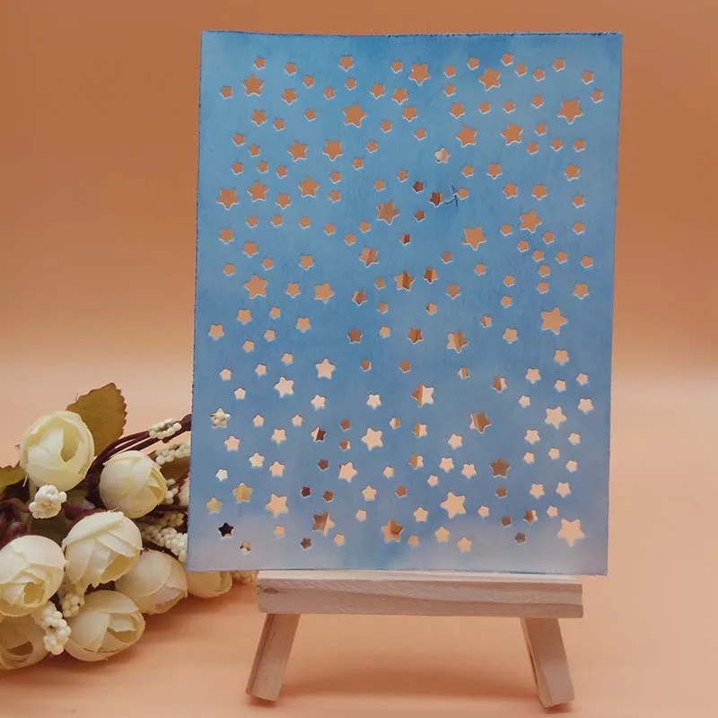 Прямоугольная звезда задняя крышка для резки штампа 2018 новая режущая DIY