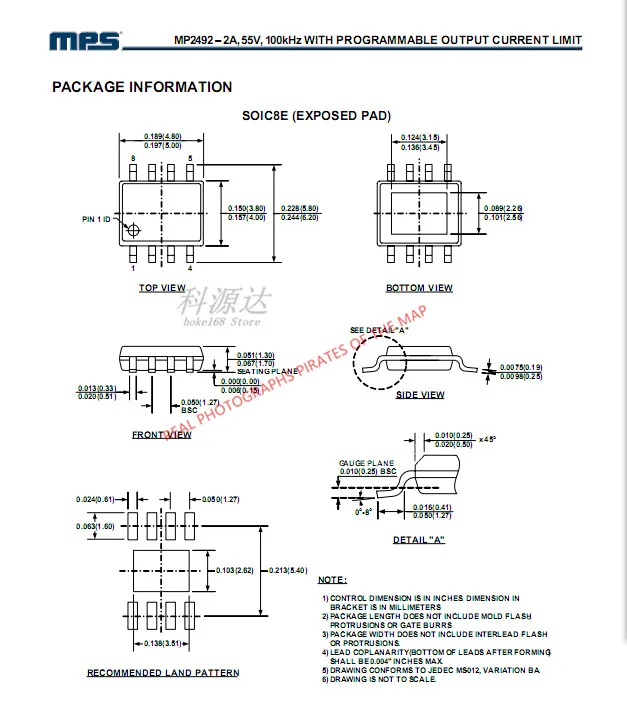 10 шт./лот MP2492DN SOP8 в наличии|converter step-down|converter power supplyconverter types |