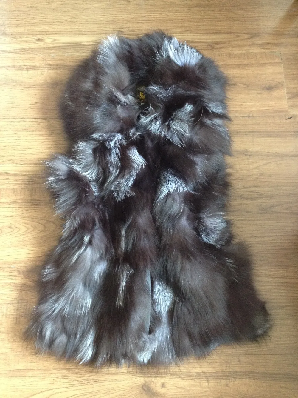 Женское Новое поступление шуба из натурального Лисьего меха леопардовая куртка