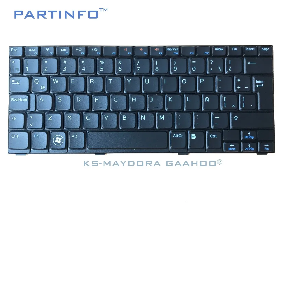 Абсолютно новая Оригинальная клавиатура для ноутбука DELL Inspiron mini 1018 1012 1014 P04T LA