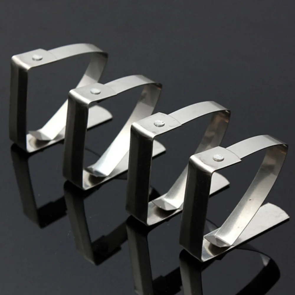 Высокое качество 4 шт./лот лучшая Акция скатерть из нержавеющей стали чехол для