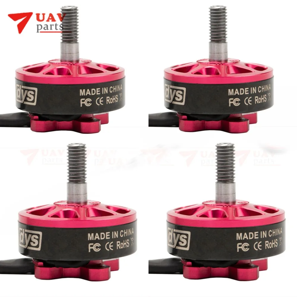 4 шт./лот DYS Sunfun series slime бесщеточный двигатель SF2306 2500KV 3 6s монтажное отверстие для