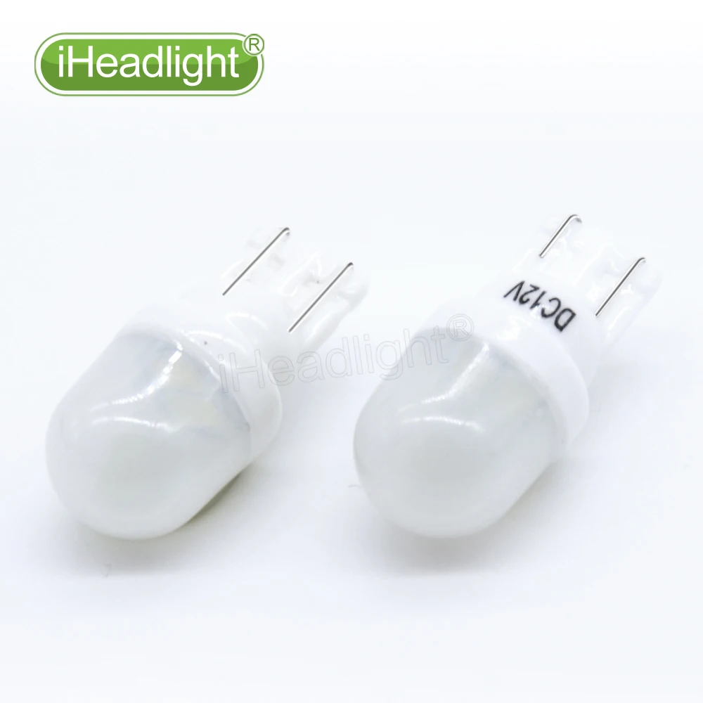 10 шт. T10 W5W 194 168 12V светодиодный автомобильный стояночный боковой номерной знак