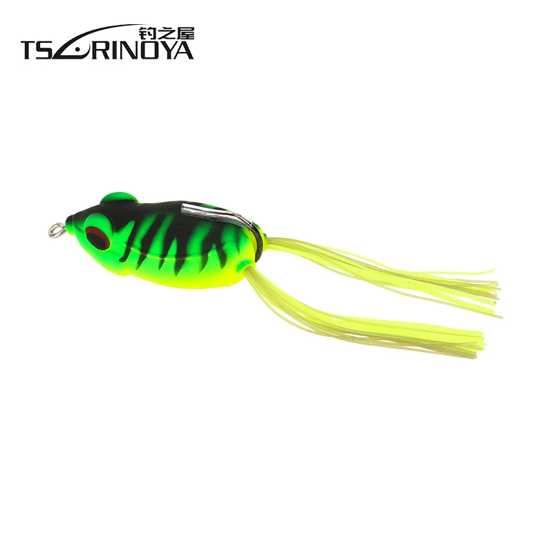 TSURINOYA 3 шт. приманка лягушка 65 мм 13 5 г Topwater рыболовная Лягушка один VMC крючок Isca